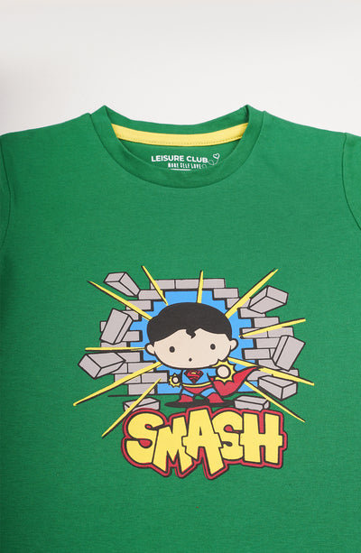 Boys Smash Printed Tee - IBKT758325 - Shop Now at Leisure Club
