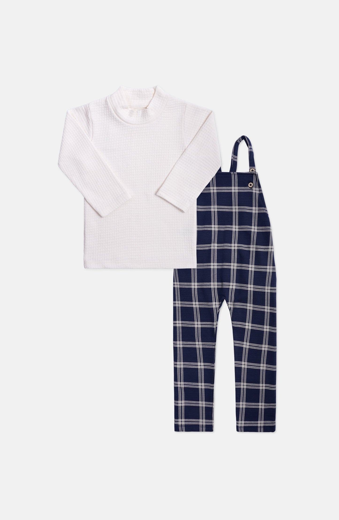 2piece Knit Printed Dungarees - IBSU603423 - Shop Now at Leisure Club