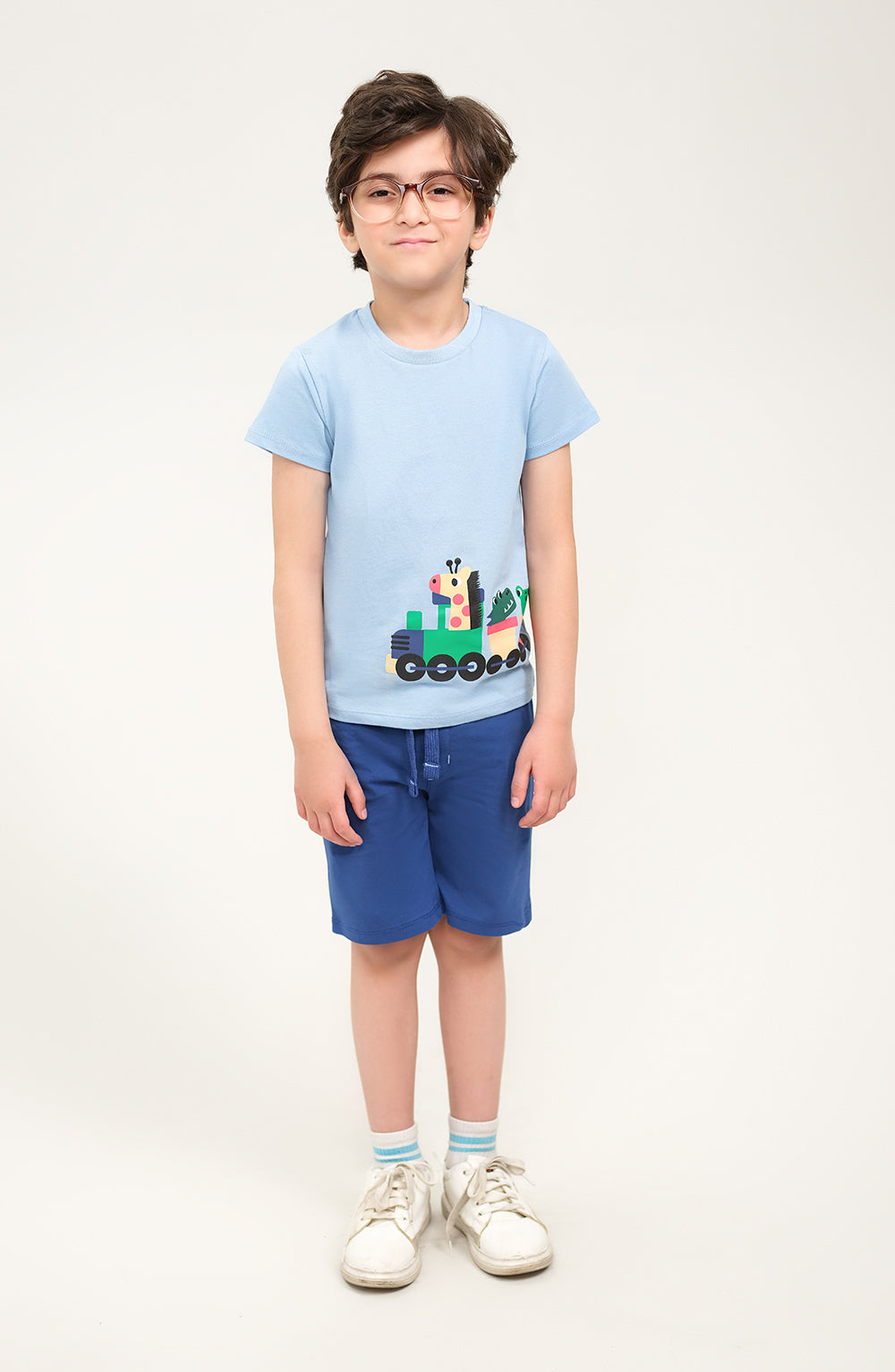 Boys Animal Train Co-Ord Set