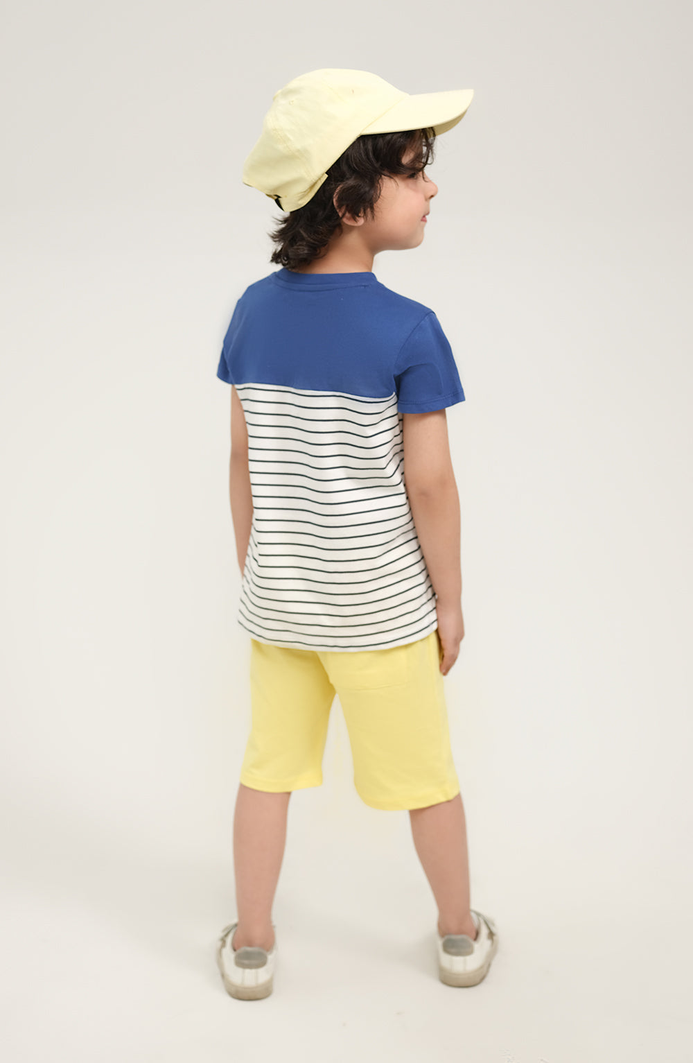 Boys Striper Contrast Co-Ord Set - IBSU705125 - Shop Now at Leisure Club