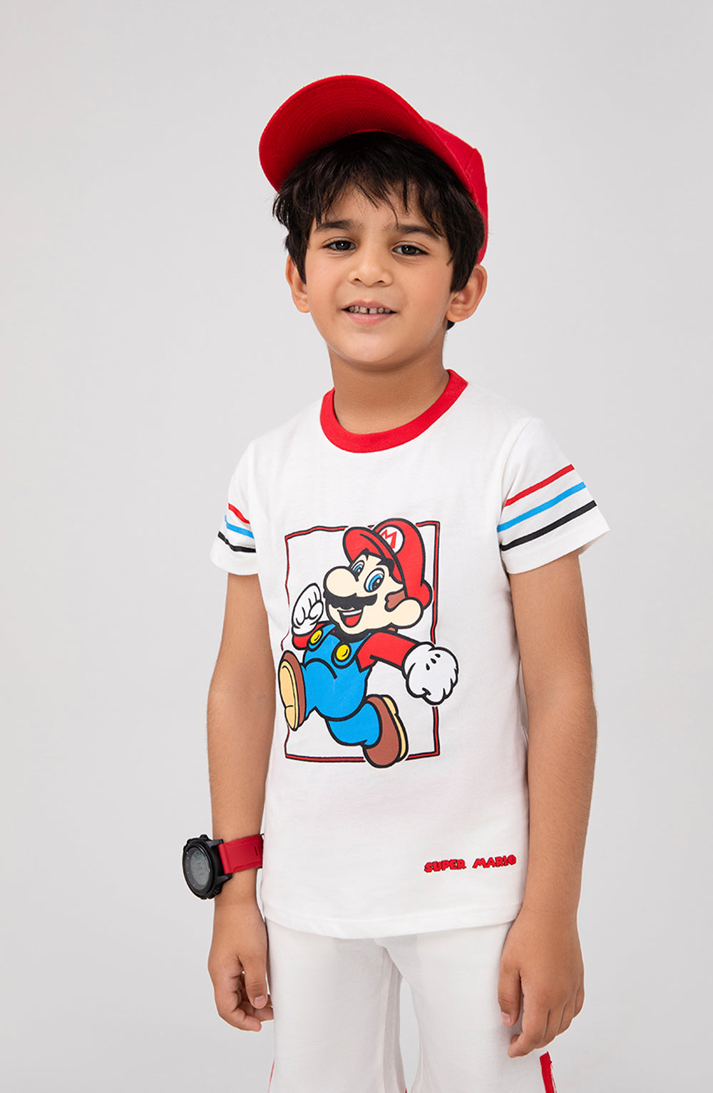 Boys Super Mario Co-Ord Set - IBSU718325 - Shop Now at Leisure Club