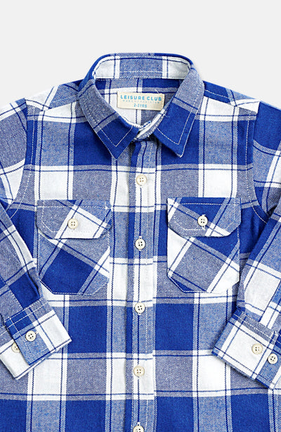 Infant Boys Flannel Shirt - IBW602423 - Shop Now at Leisure Club