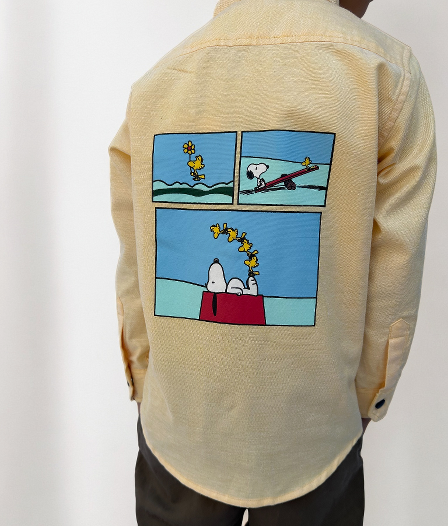 Infant Boys Snoopy Shirt - IBW705124 - Shop Now at Leisure Club