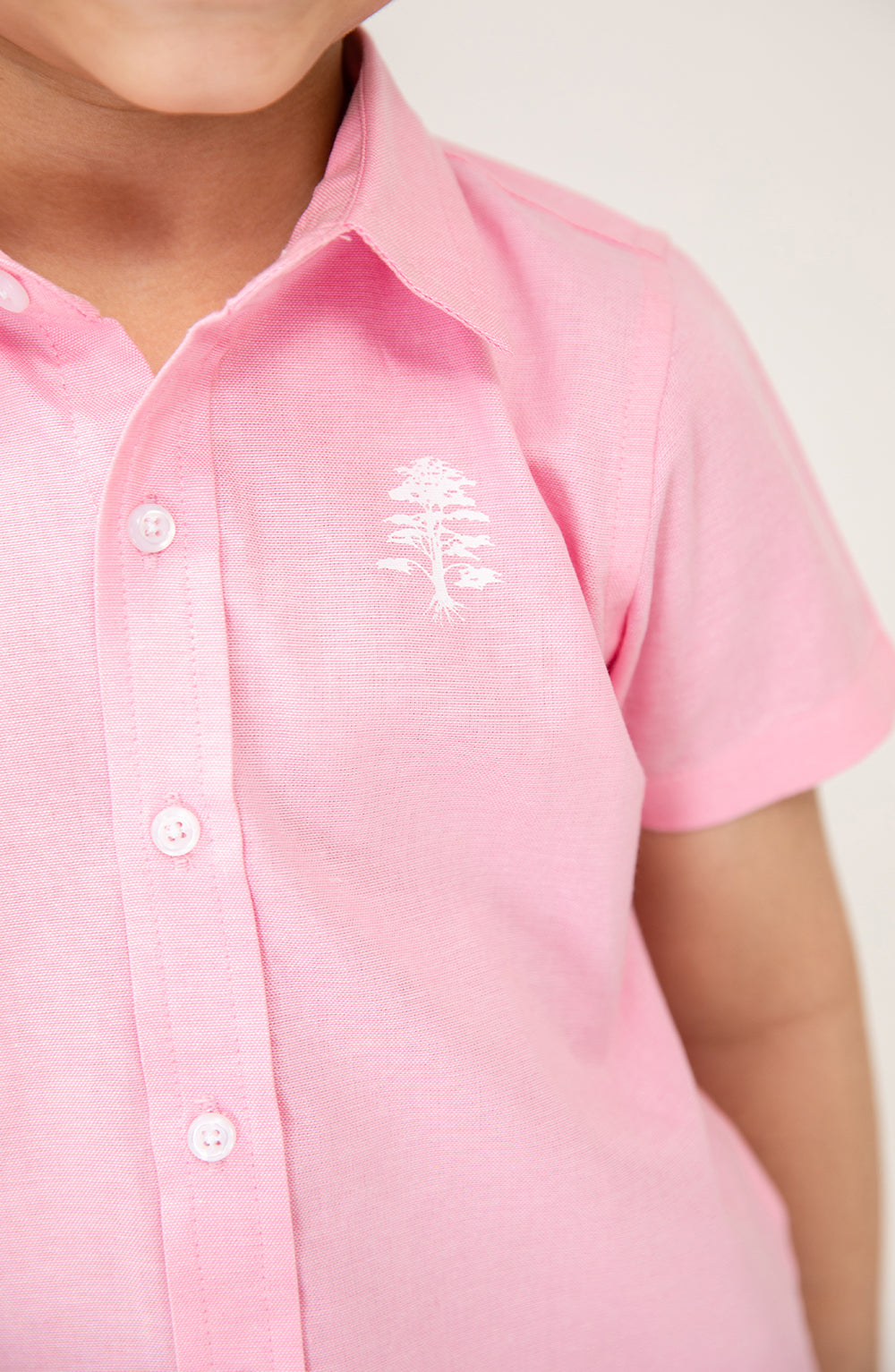Boys Oxford Pink Shirt