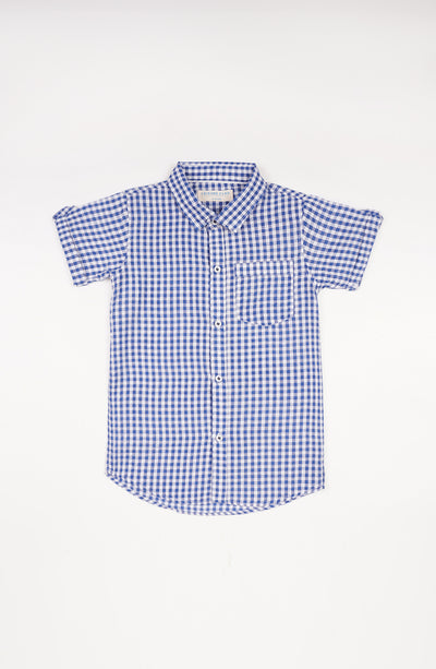 Boys Checkered Shirt - IBW714325 - Shop Now at Leisure Club