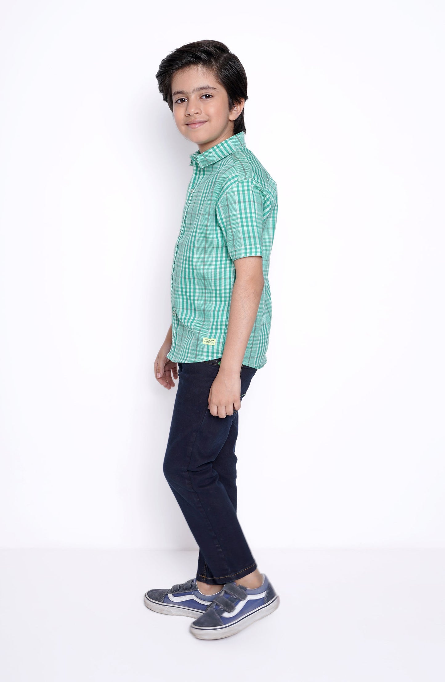 Infant Boys Checkered Shirt