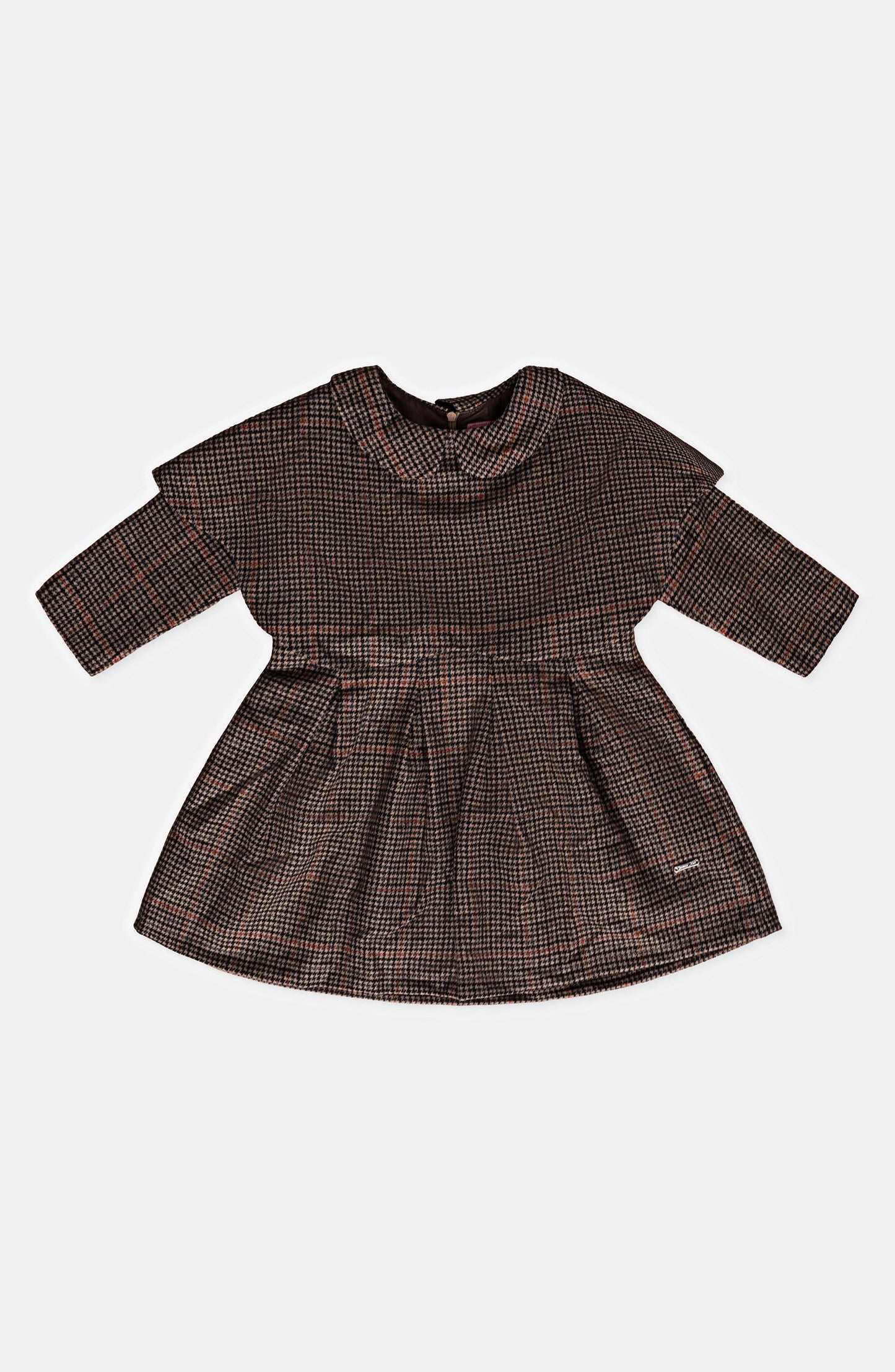 Checked Coat Dress