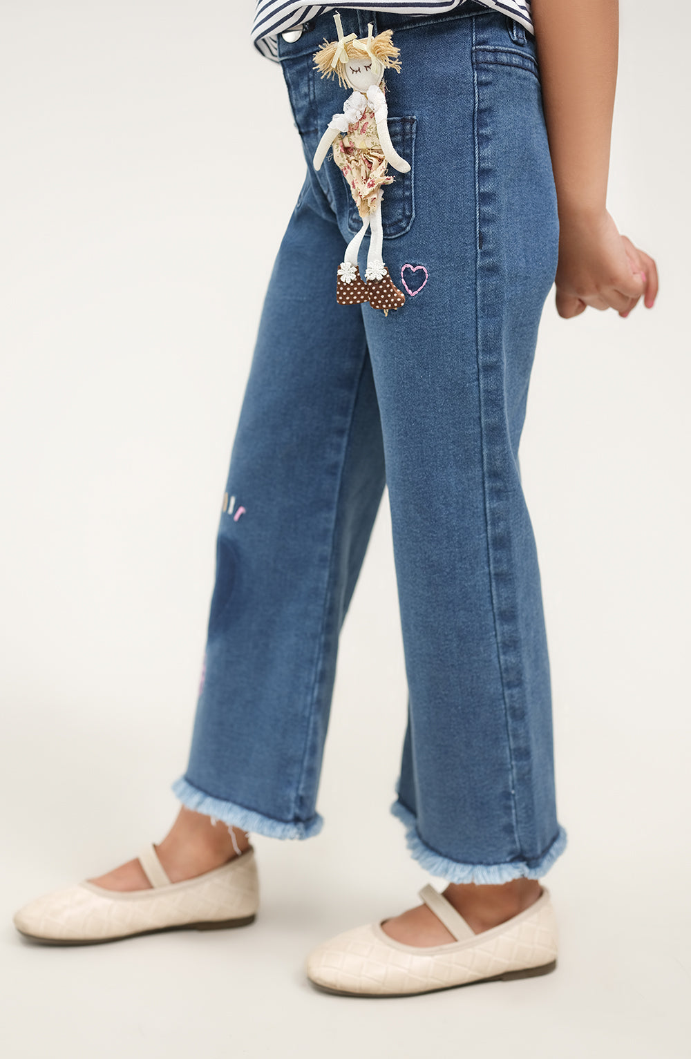 Girls Denim Pants - IGD701125 - Shop Now at Leisure Club