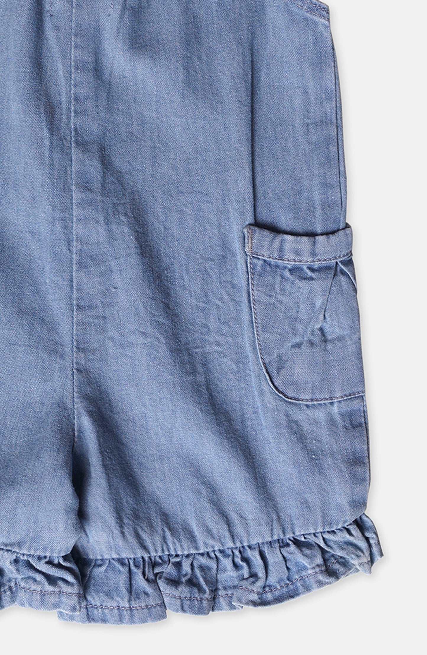 Frilled Dungaree