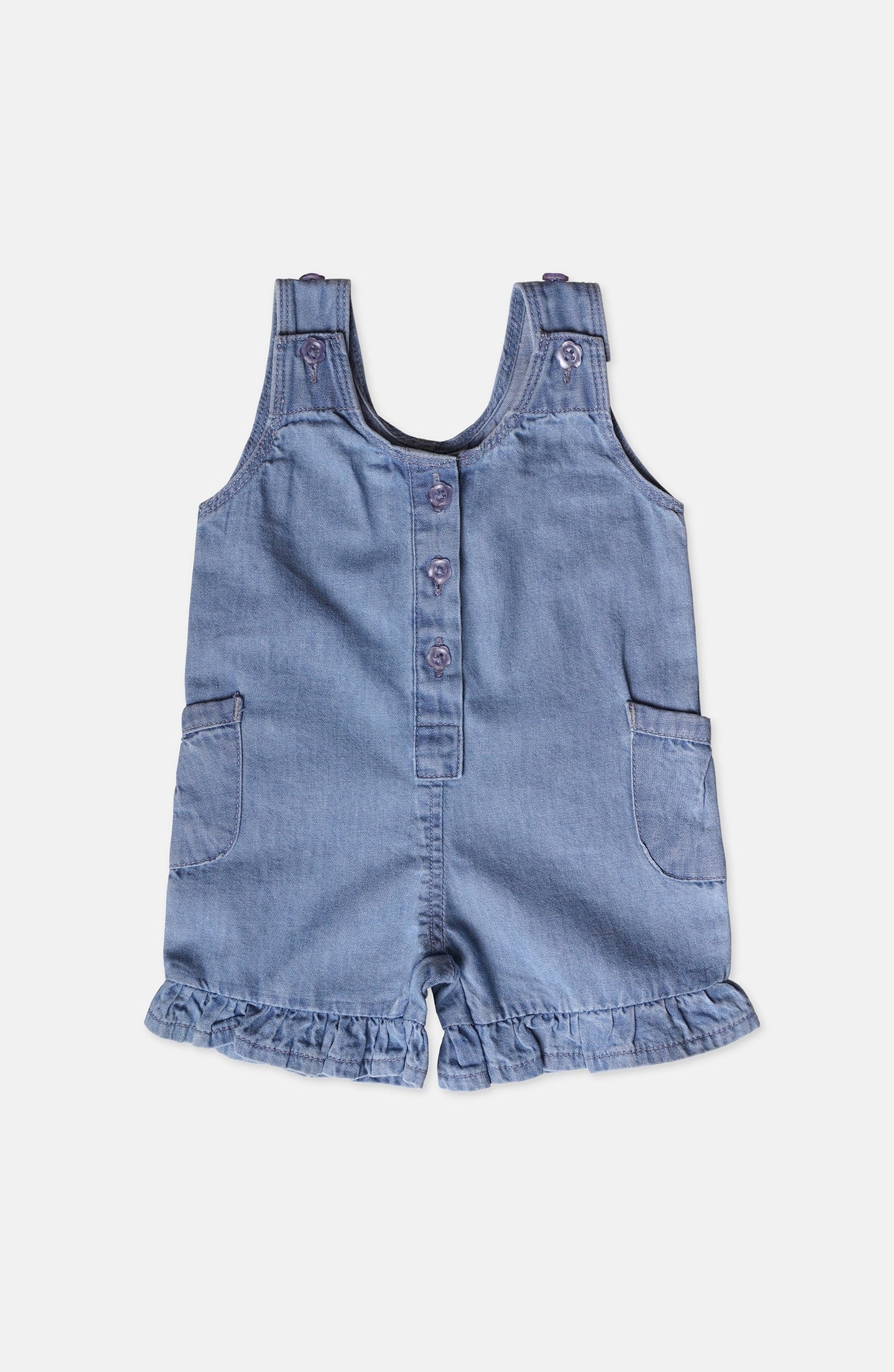 Frilled Dungaree