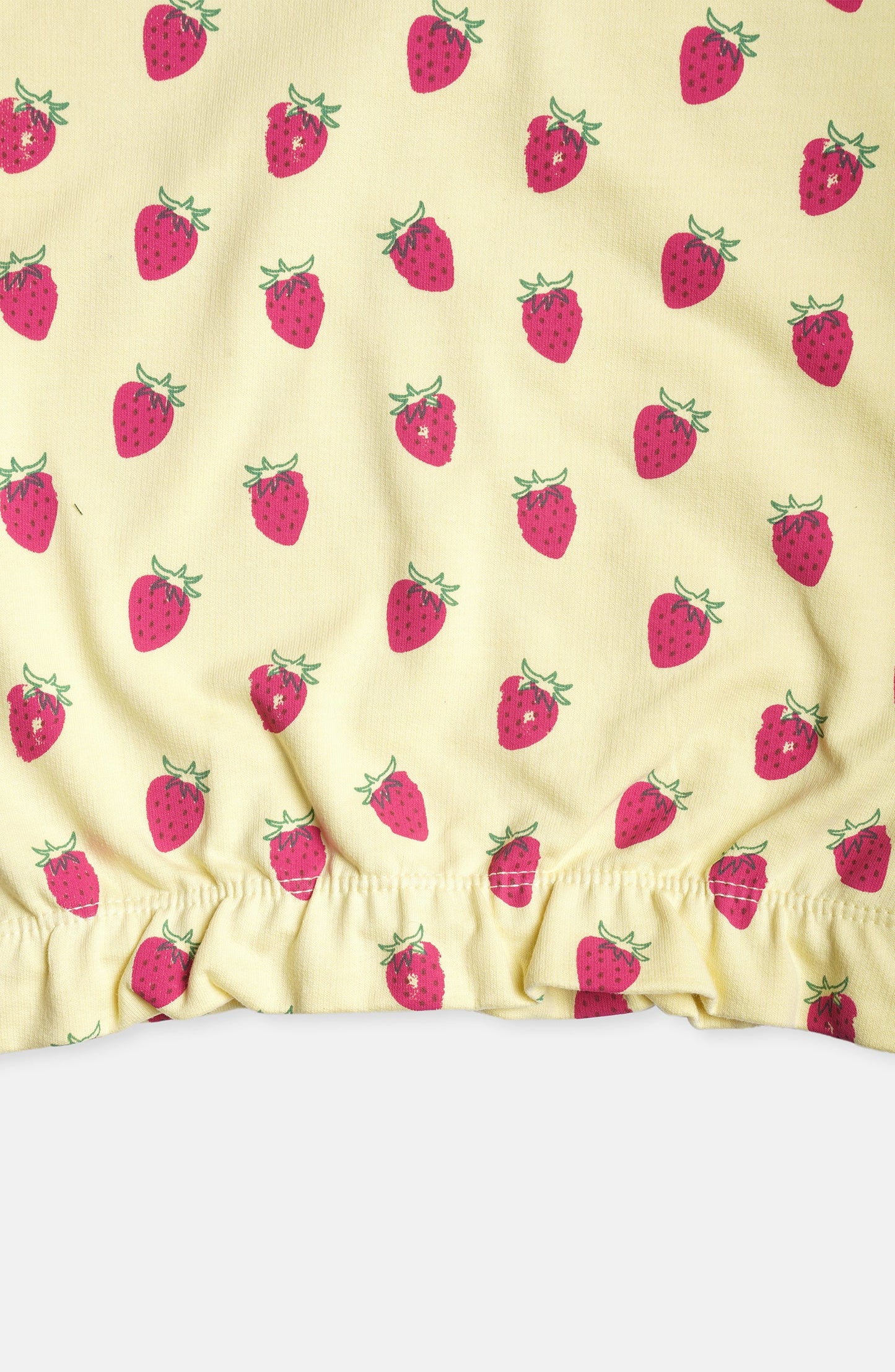 Strawberry Print Hoodie - IGHK600424 - Shop Now at Leisure Club