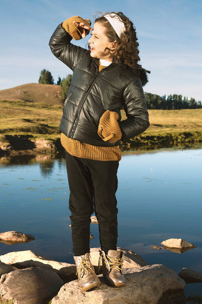 Fur Hooded Jacket - IGJ600424 - Shop Now at Leisure Club