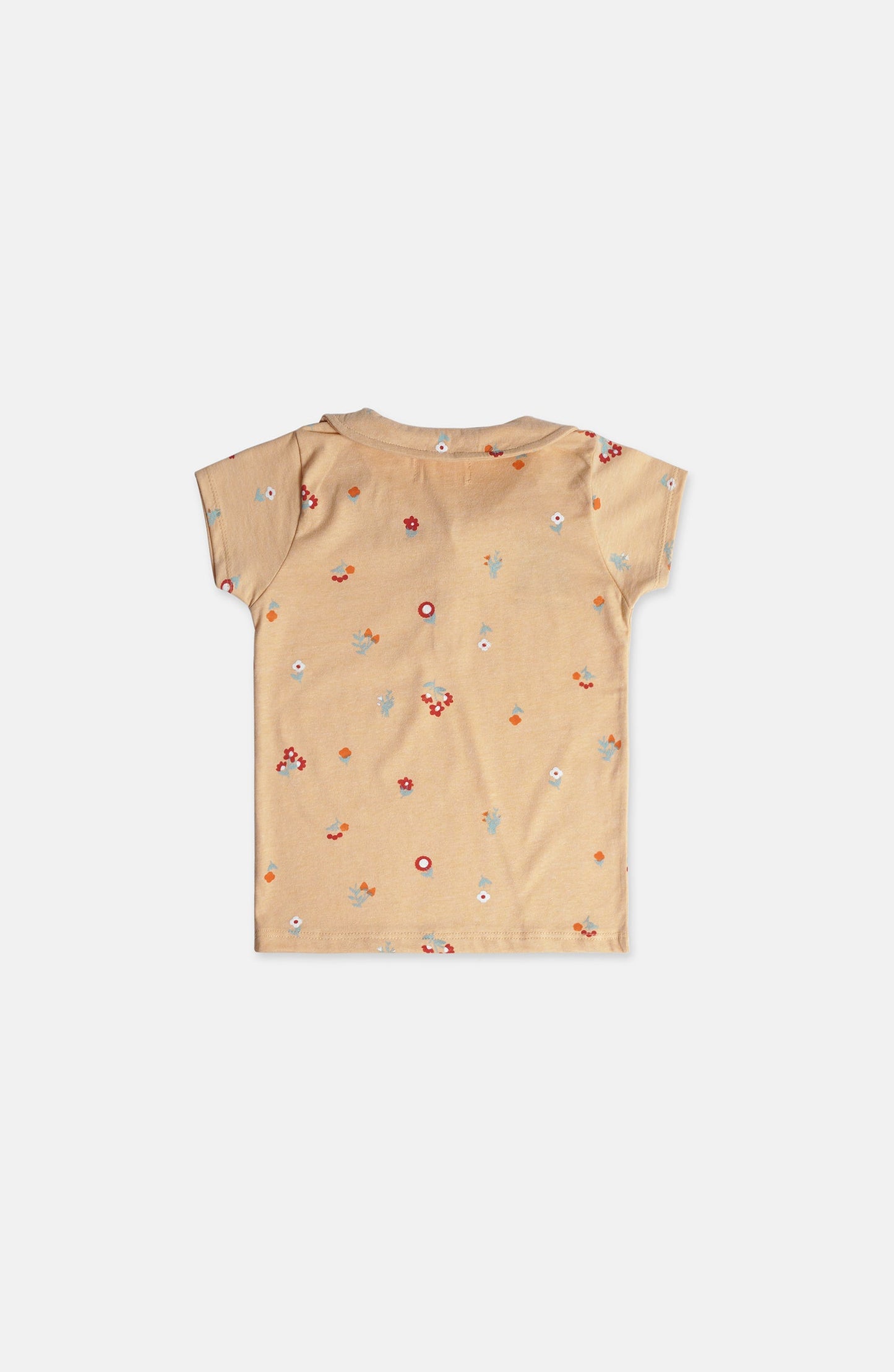 Floral Print Polo Shirt