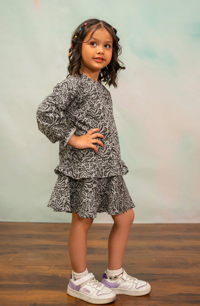 Unicorn Color Heart Print Dress - IGKD700124 - Shop Now at Leisure Club