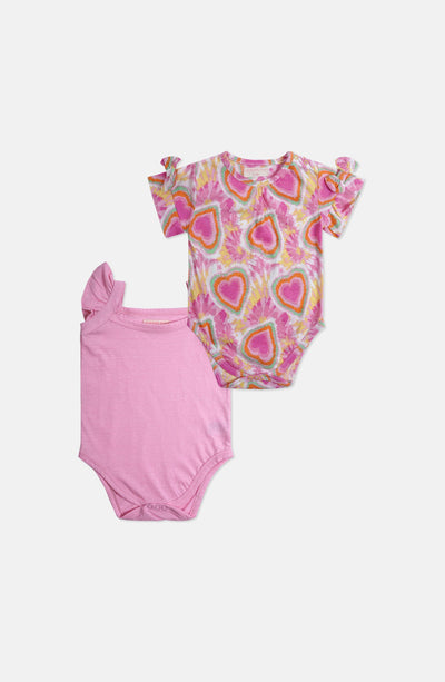 Pack Of 2 Frilled Rompers - IGKR701123 - Shop Now at Leisure Club