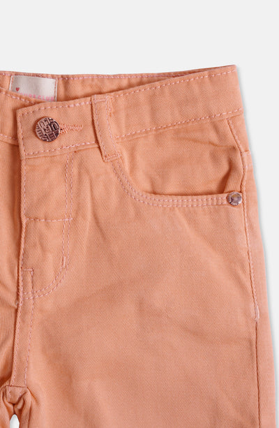 Basic Peach Shorts - IGNDS701123 - Shop Now at Leisure Club