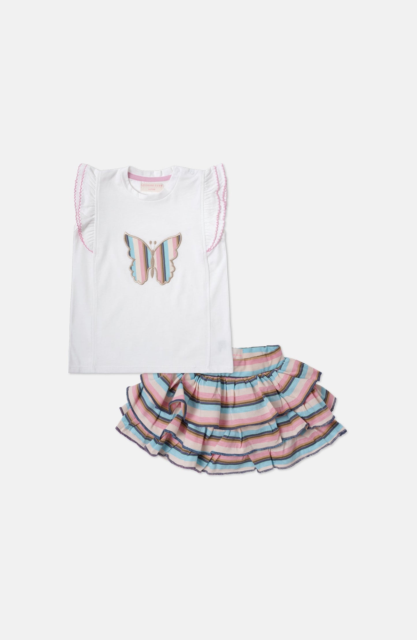 Butterfly Frilled Suit