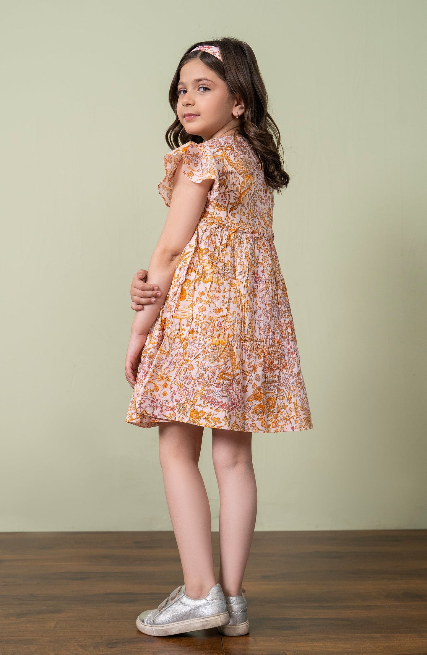 Floral Tiered Dress