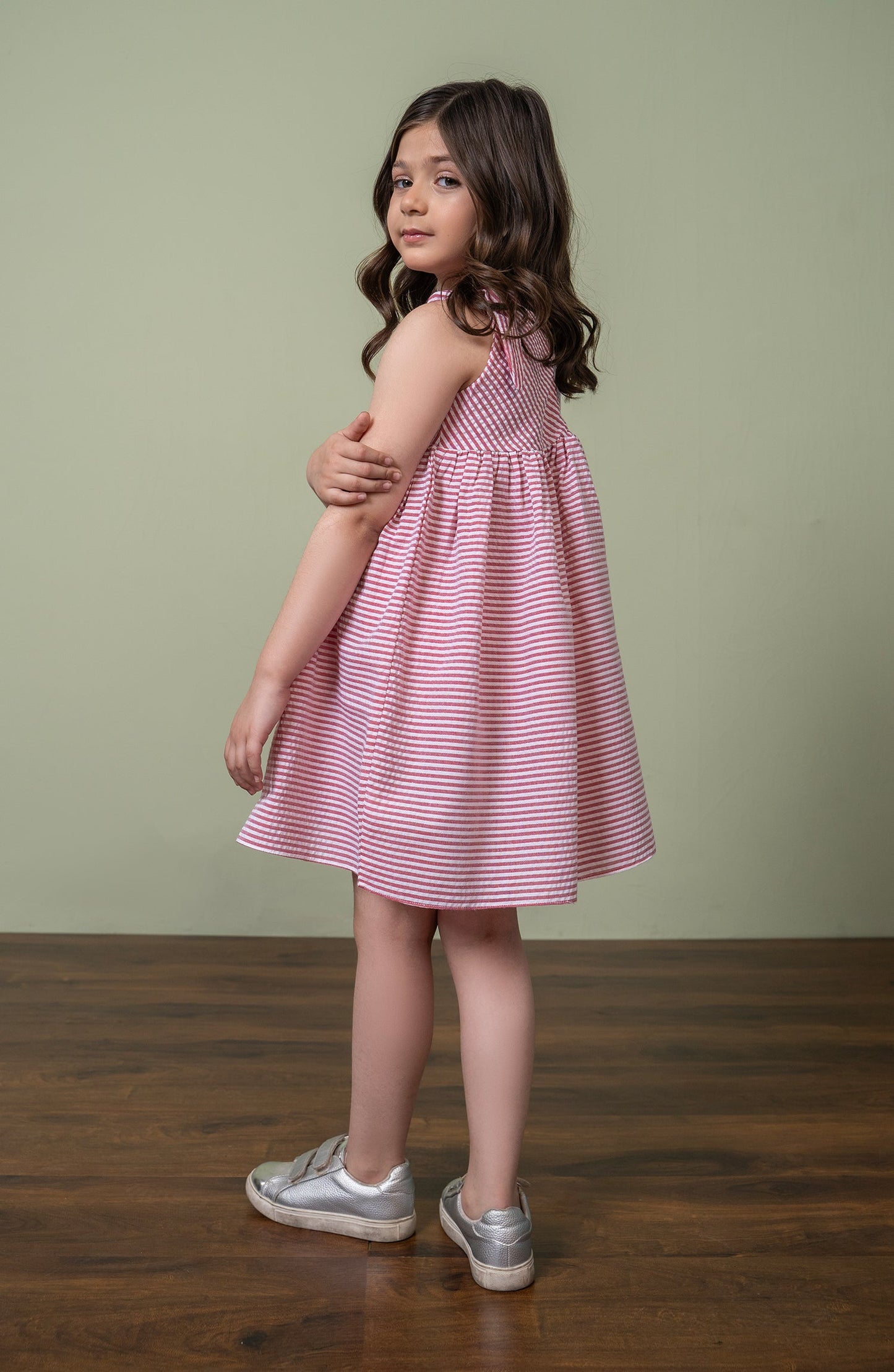 Red Stripe Dress