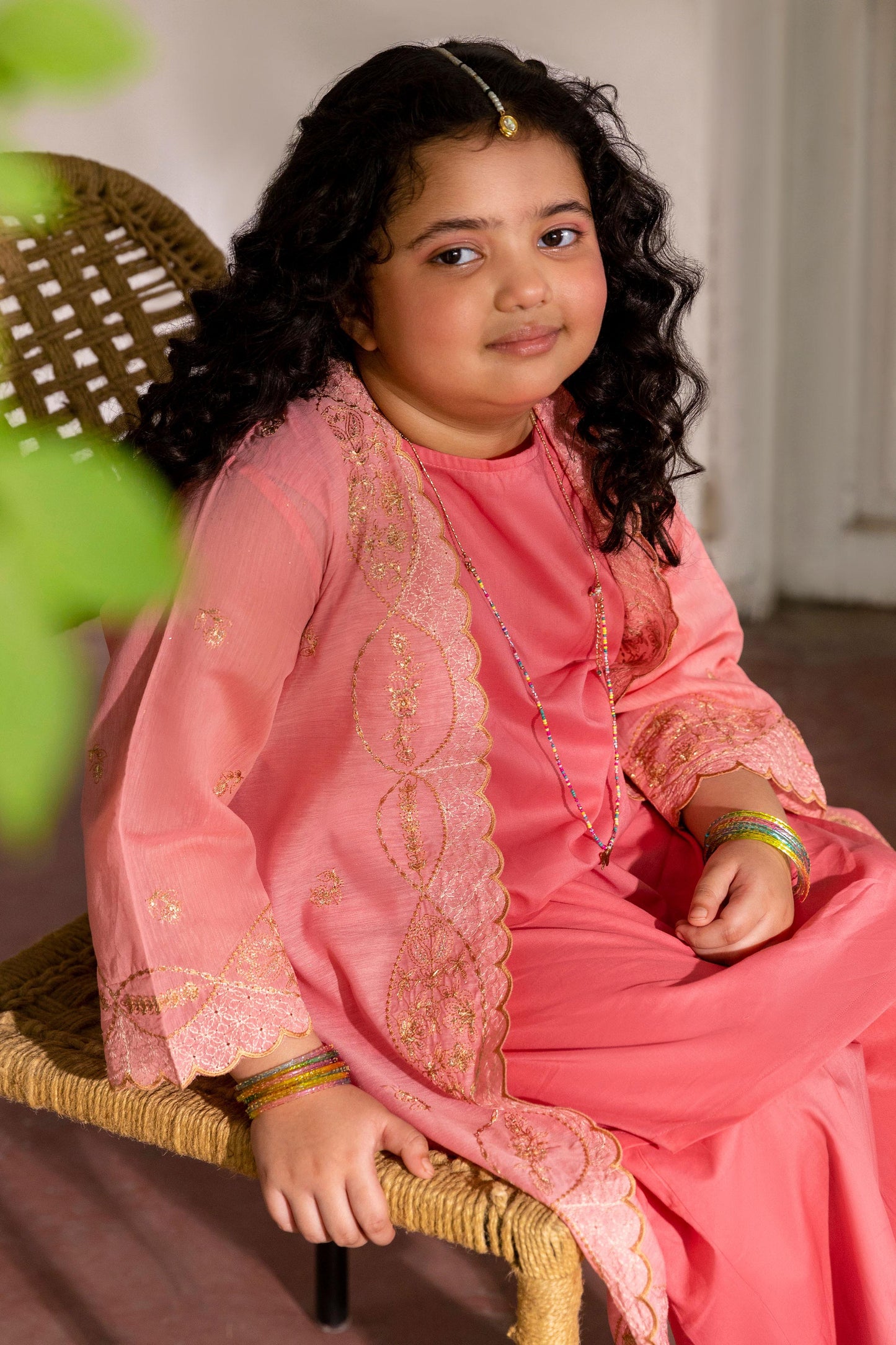 Embroidered Co-Ord - KPL33126