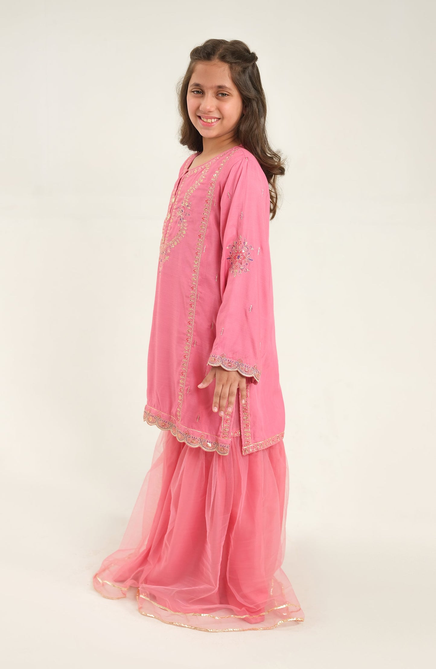 Girl Rose Quartz 2 Piece Suit
