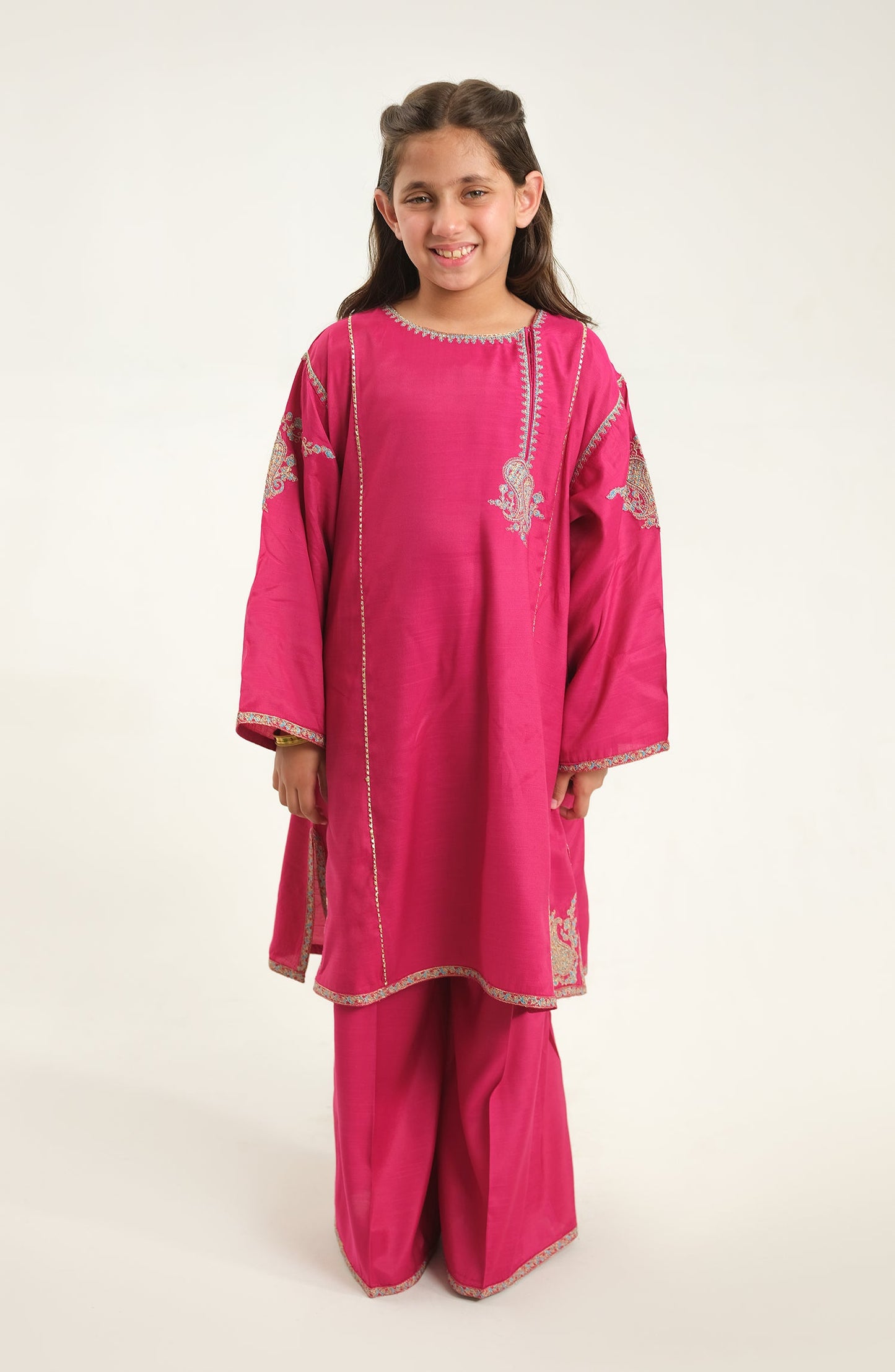 Girl Kashmiri Vibes 2 Piece Suit