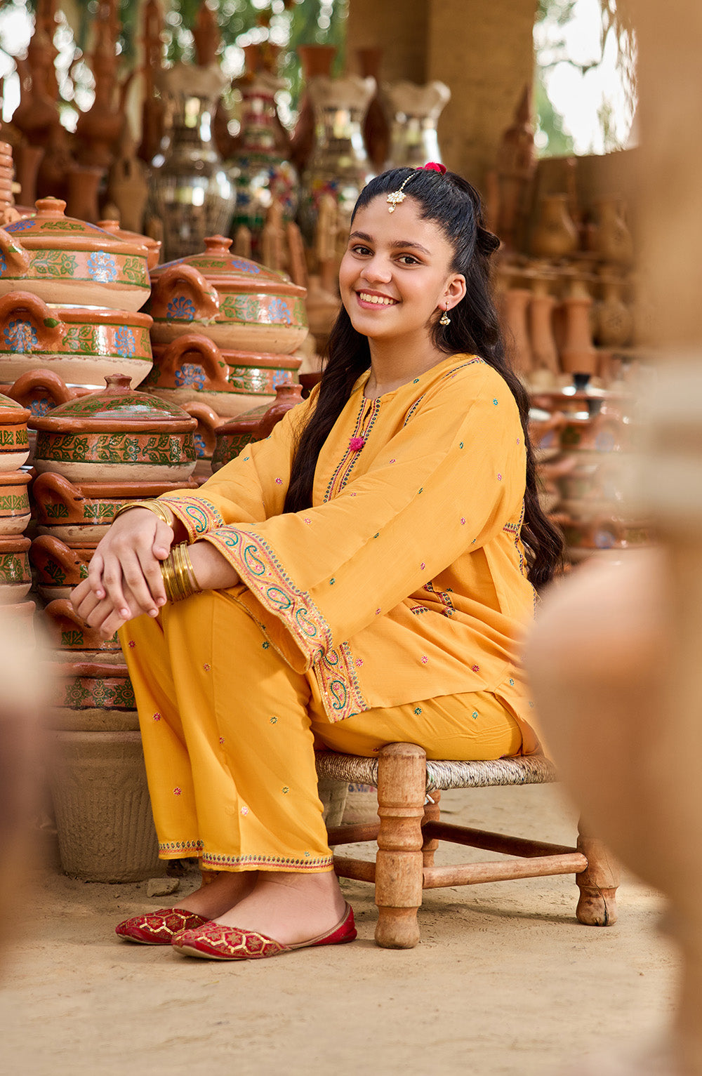Sunehri 2 Piece Suit - KPL764325 - Shop Now at Leisure Club