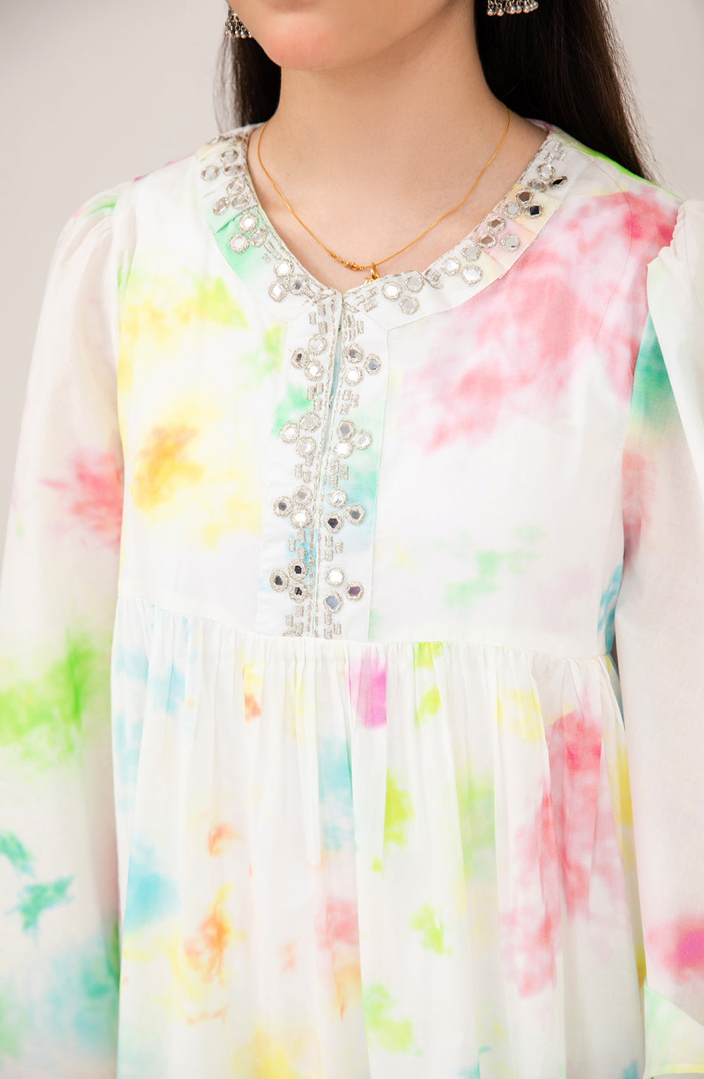 Girl Tie And Dye Top