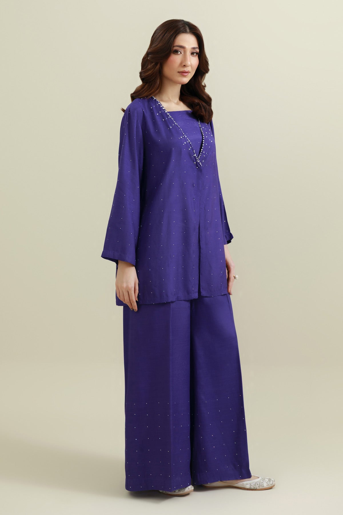 3 Piece - Embellished Suit - KPS25-P3501 - Shop Now at Kayseria