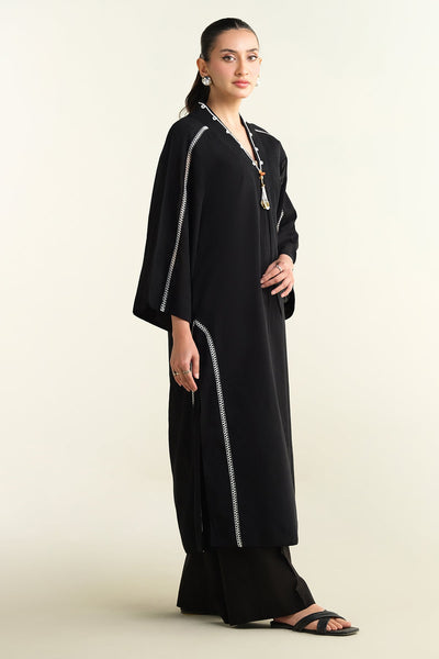 2 Piece - Embellished Jacquard Suit - KPS25-P3576 - Shop Now at Kayseria