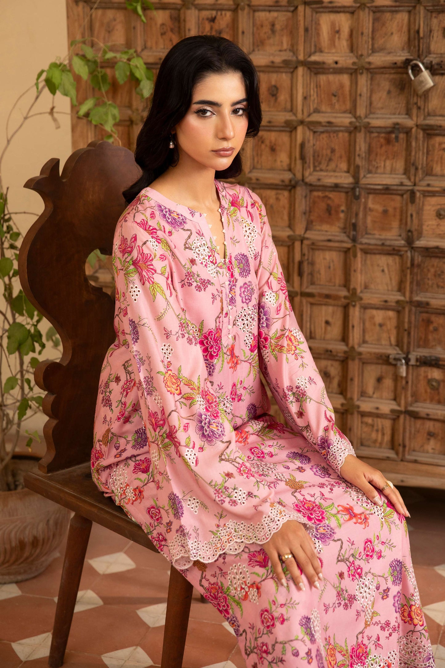 RAW SILK | EMBROIDERED