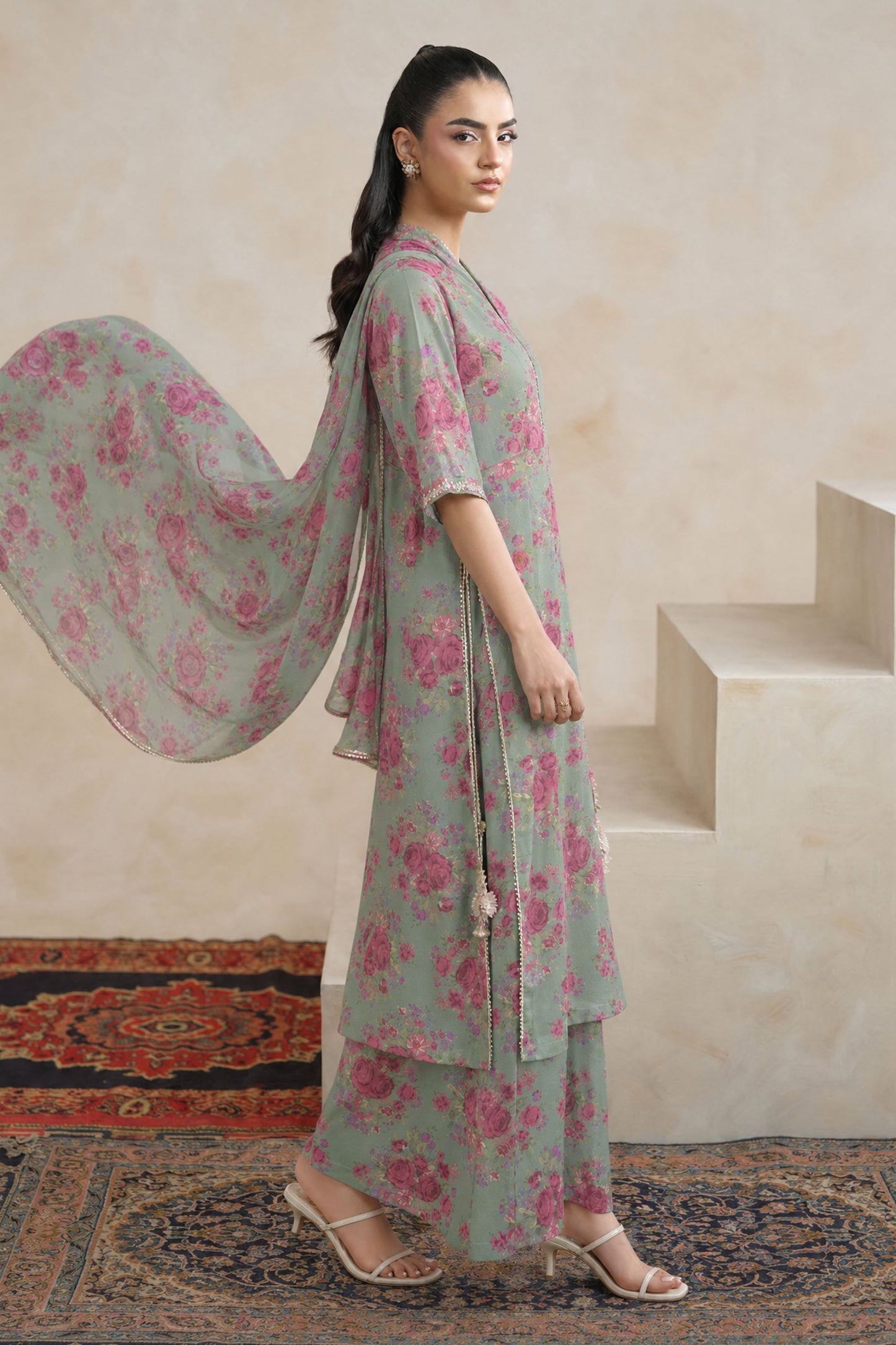 RAW SILK | EMBELLISHED
