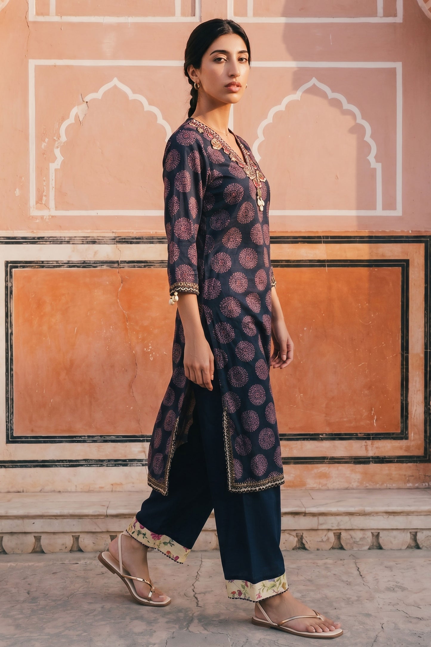 RAW SILK | EMBELLISHED
