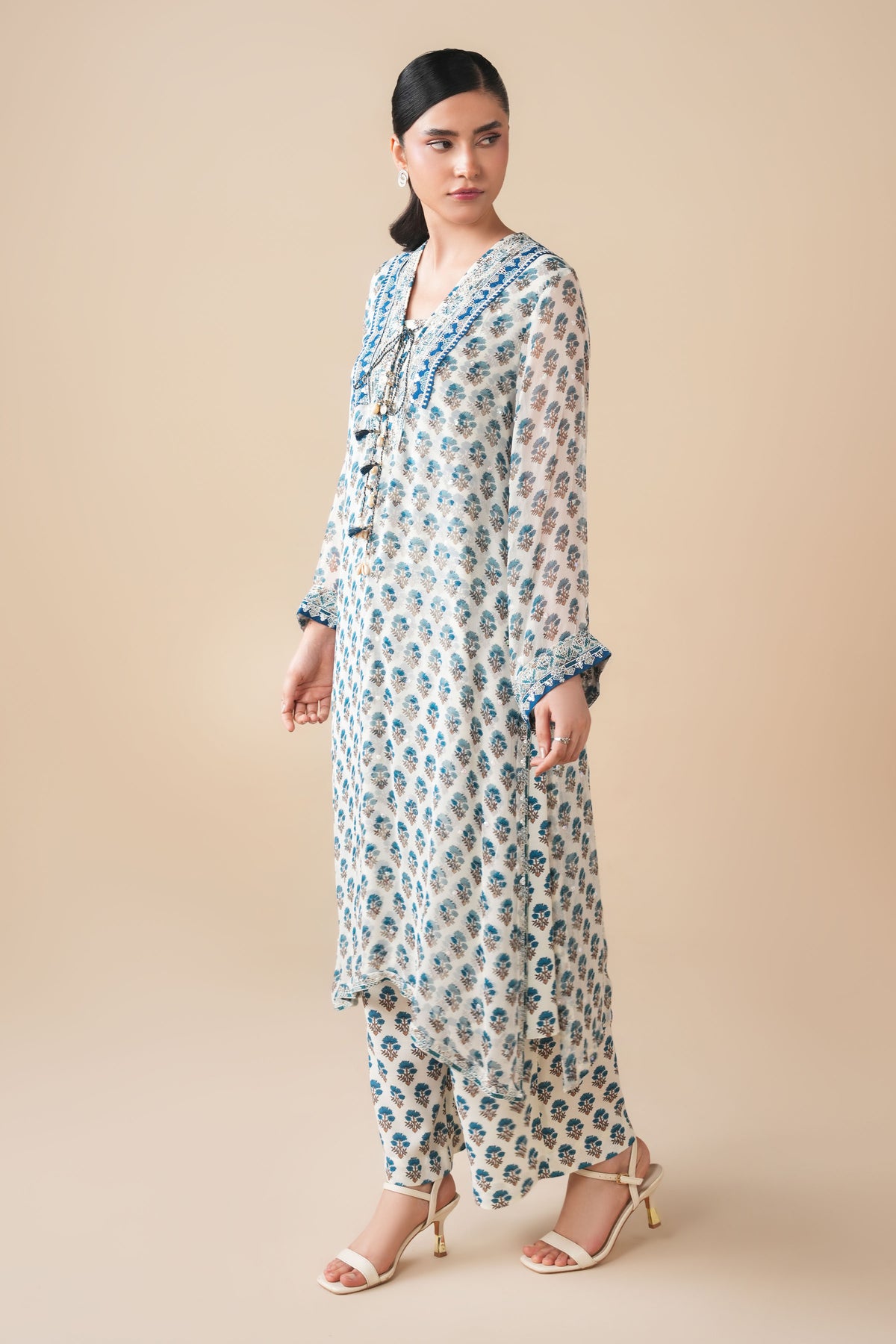 CHIFFON | EMBROIDERED