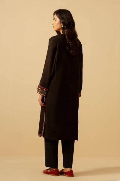 Embroidered Khaddar Shirt - KPW24-P2108-26 - Shop Now at Kayseria