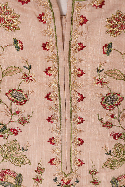 2 Piece - Embroidered Zari Slub Suit - KPW24-P3008-8 - Shop Now at Kayseria