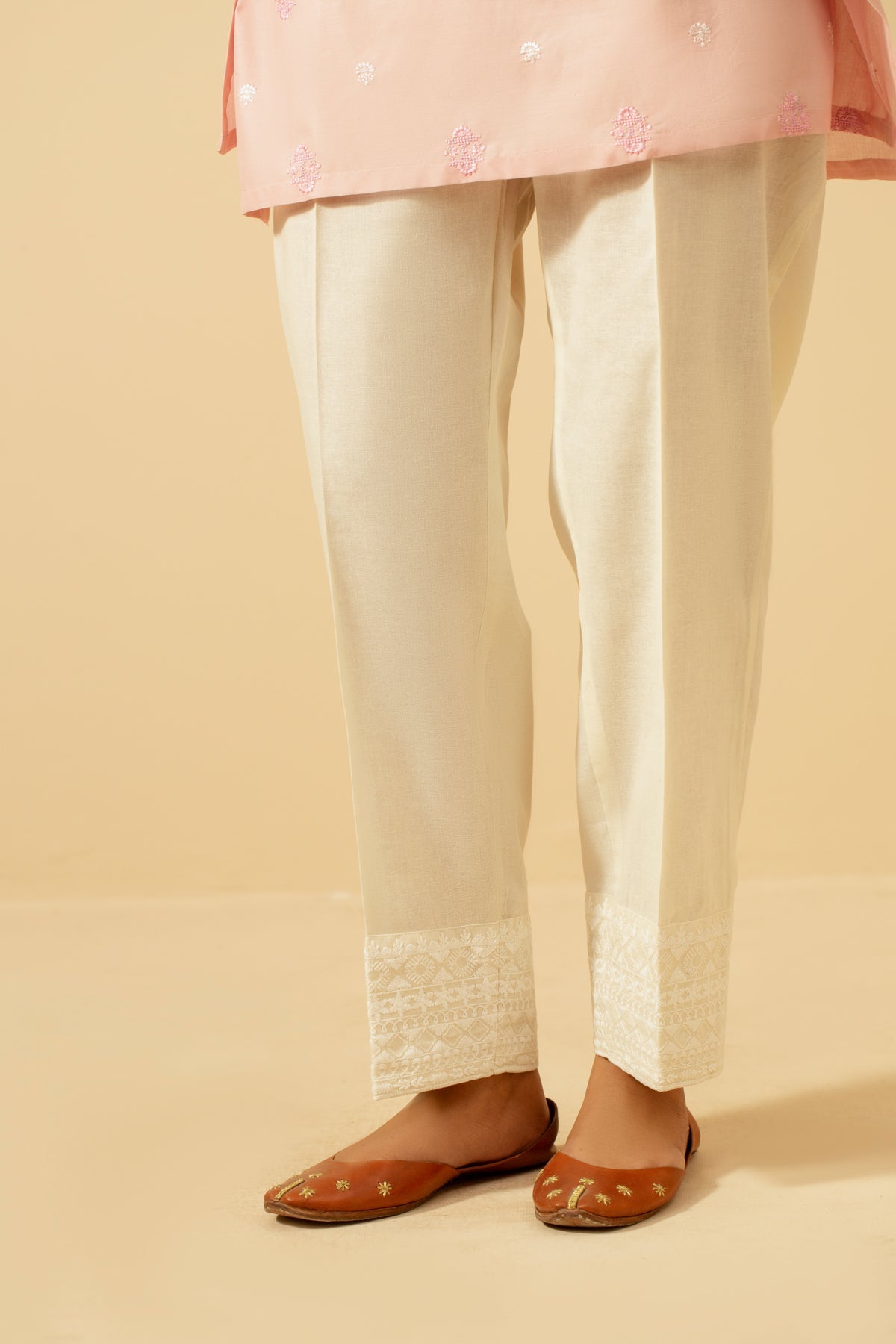 Embroidered Khaddar Shalwar -  KPW24-P3070-70 - Shop Now at Kayseria