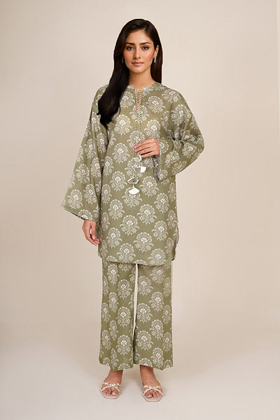 2 Piece - Printed Khaddar Suit - KPW25-P3685 - Shop Now at Kayseria