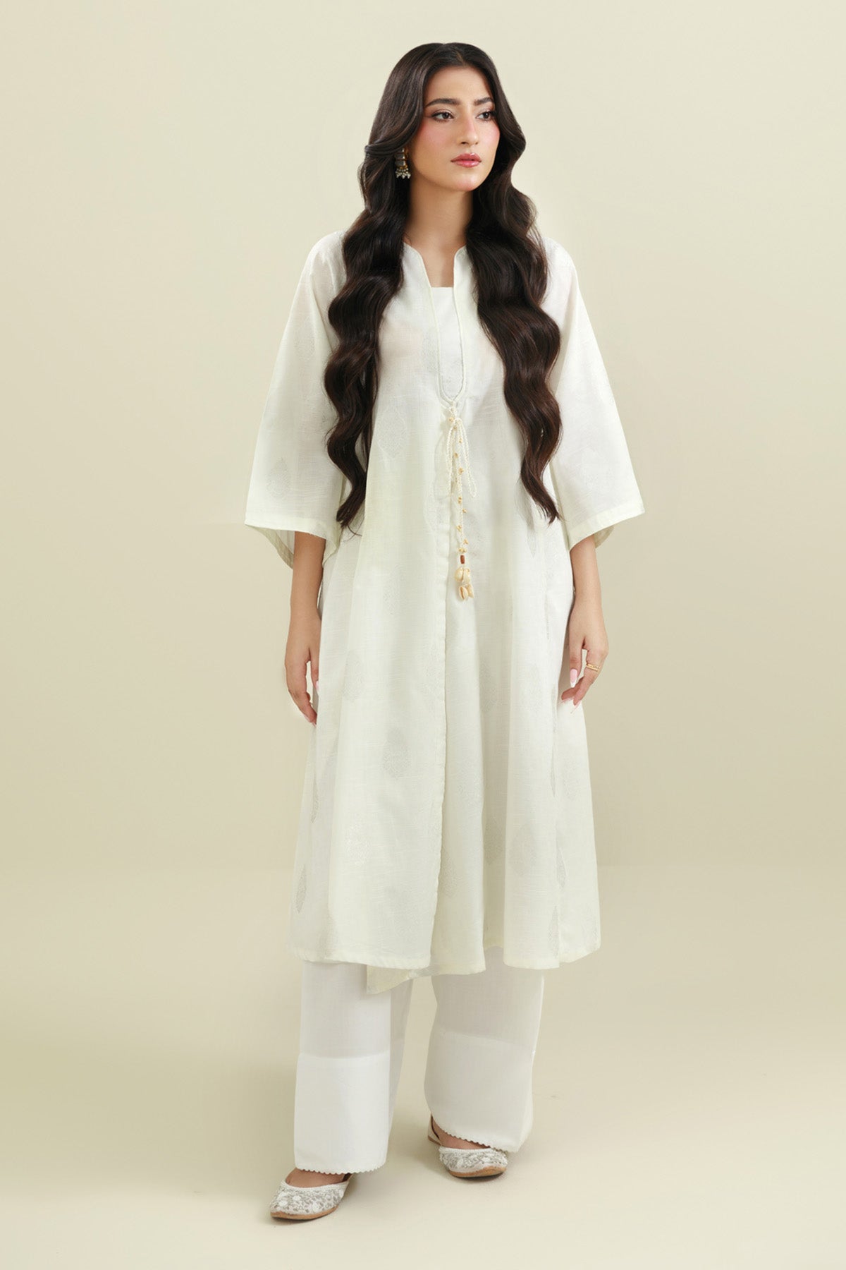 Dyed Jacquard Shirt - KPW25-P3719 - Shop Now at Kayseria