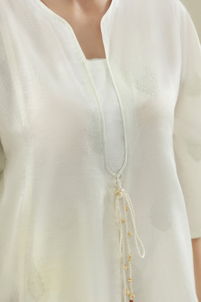 Dyed Jacquard Shirt - KPW25-P3719 - Shop Now at Kayseria