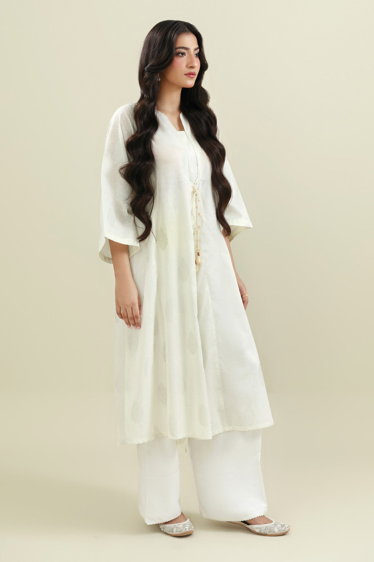 Dyed Jacquard Shirt - KPW25-P3719 - Shop Now at Kayseria