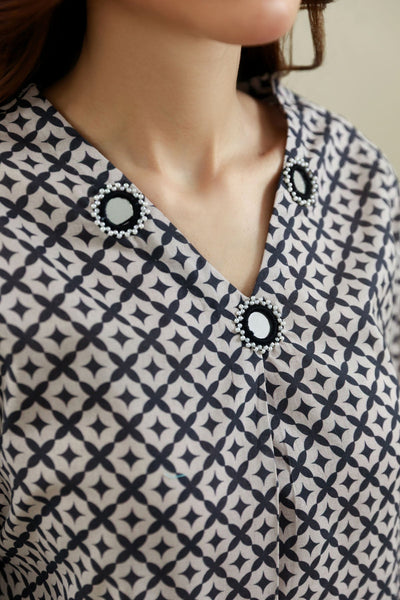 2 Piece - Printed Khaddar Suit - KPW25-P3745 - Shop Now at Kayseria