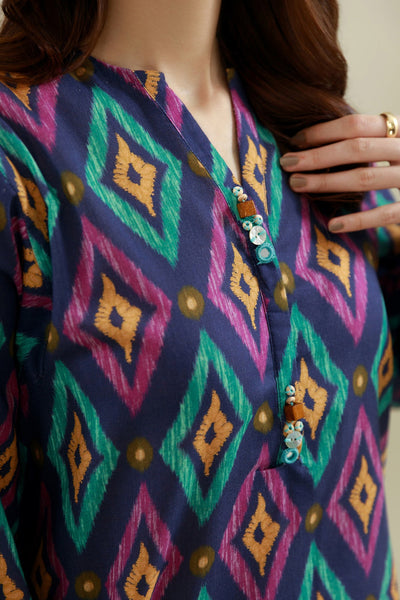 2 Piece - Printed Khaddar Suit - KPW25-P3751 - Shop Now at Kayseria