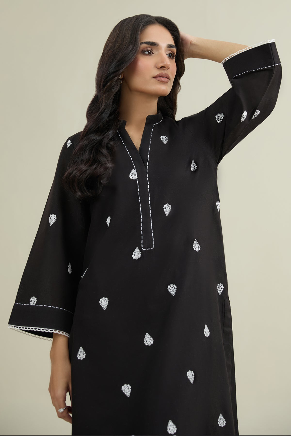 2 Piece - Embroidered Suit - KPW25-P3755 - Shop Now at Kayseria