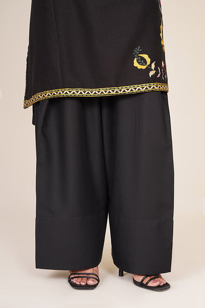 Dyed Linen Shalwar - KPW25-P3787 - Shop Now at Kayseria