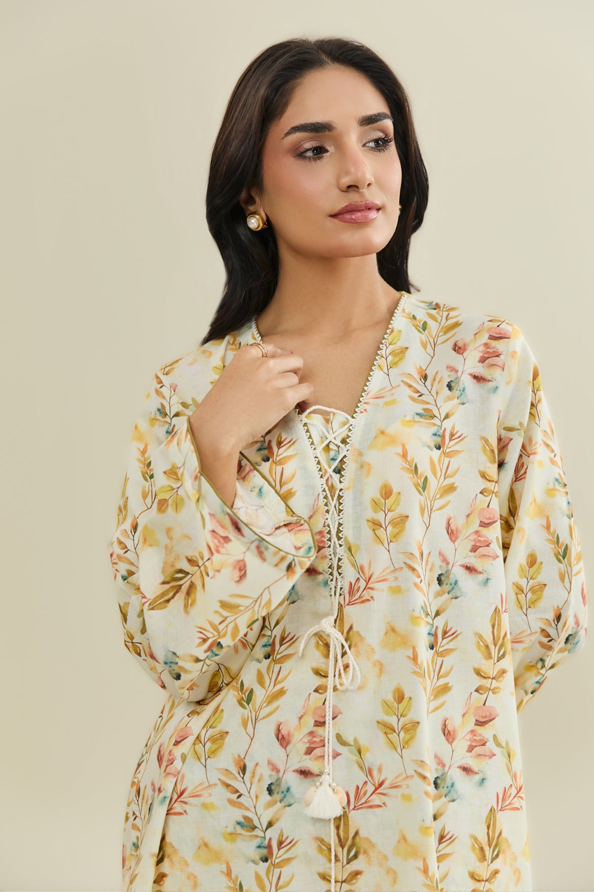 2 Piece - Printed Khaddar Suit - KPW25-P3797 - Shop Now at Kayseria