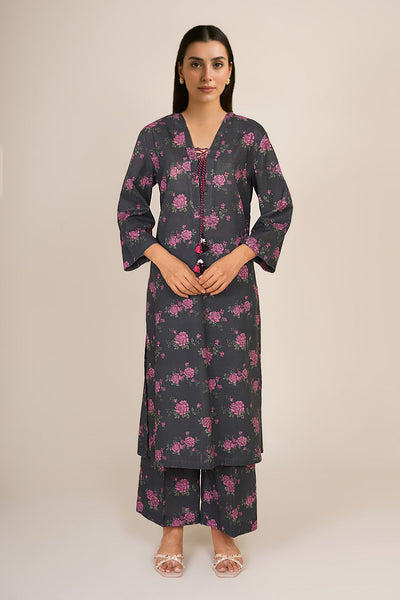 2 Piece - Printed Khaddar Suit - KPW25-P3802 - Shop Now at Kayseria