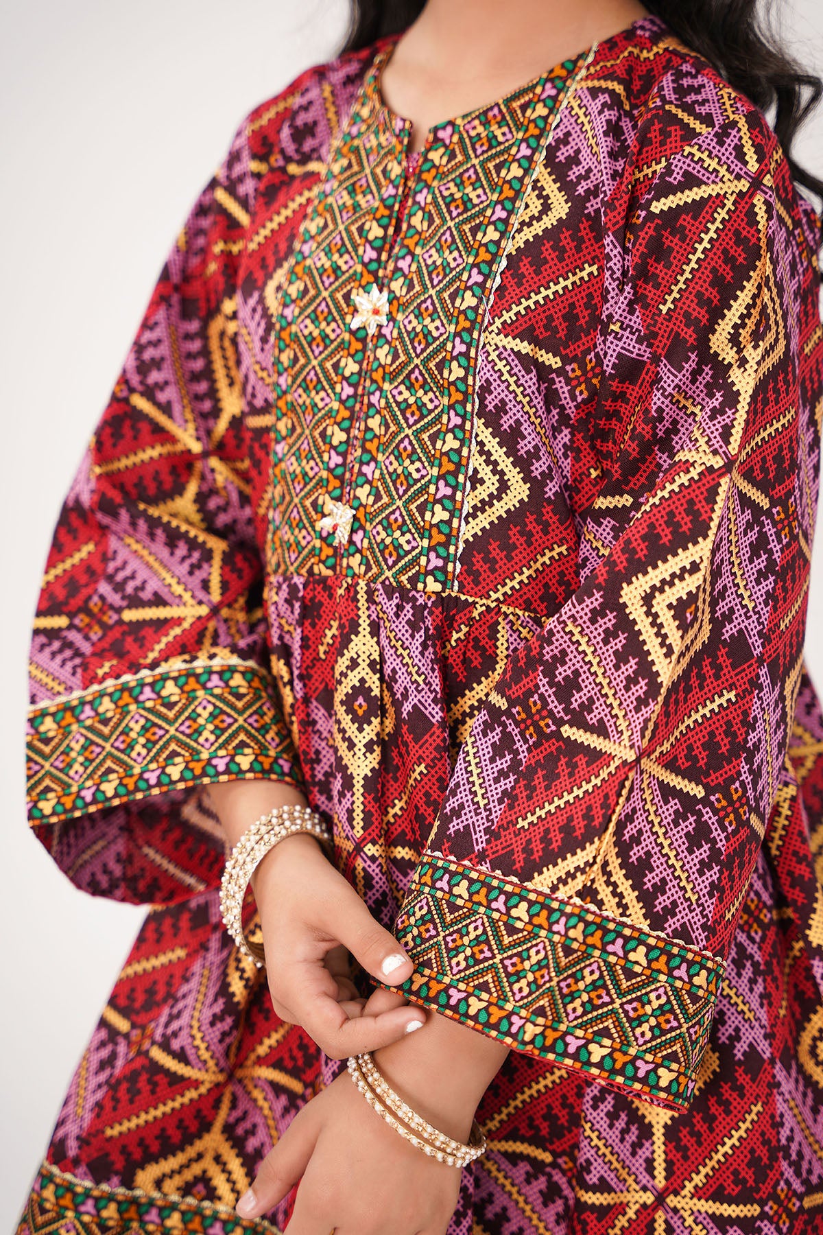 Sabiha 2 Piece Suit - LCP614425 - Shop Now at Leisure Club