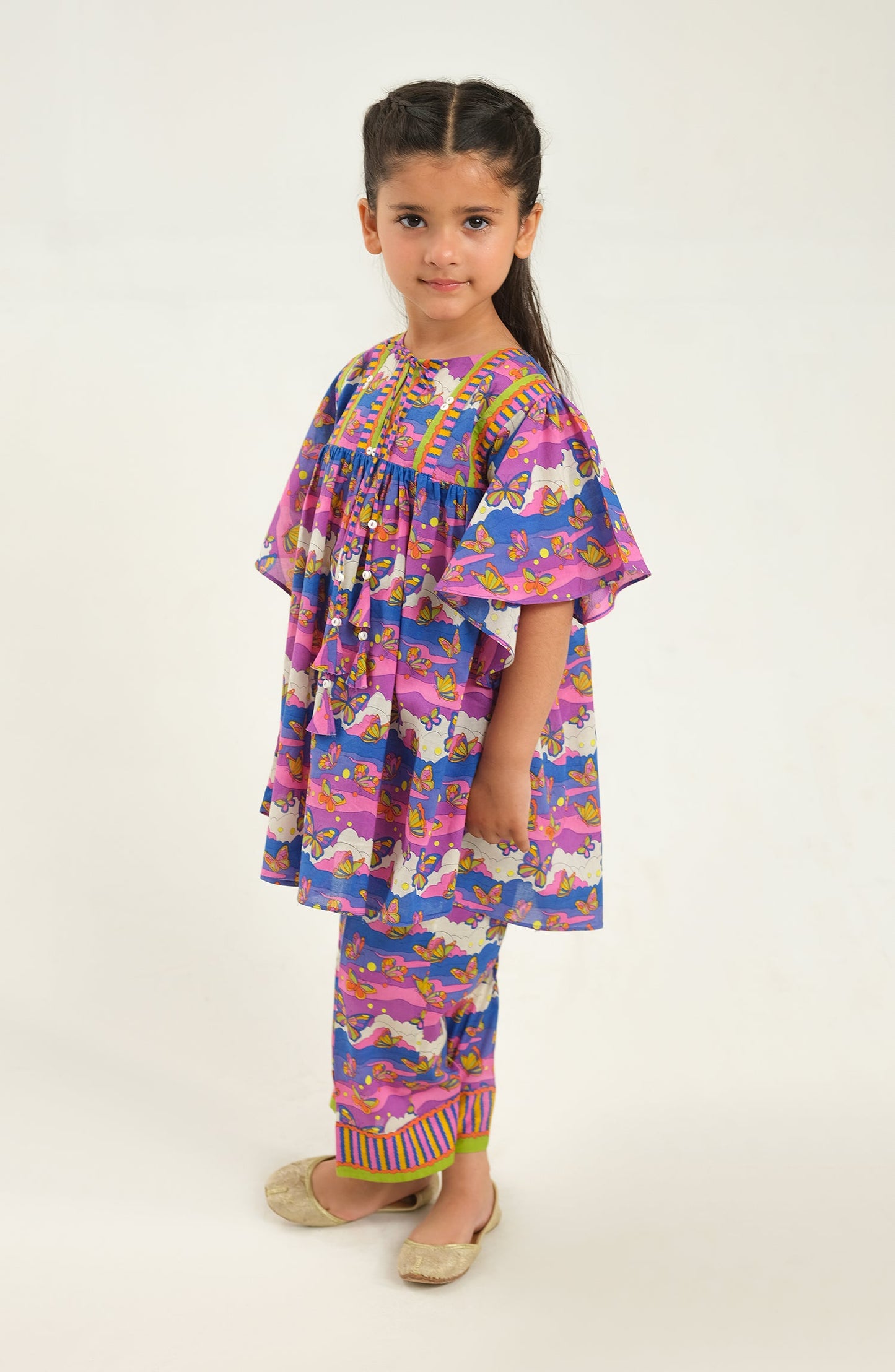 Girls Butterfly Bonanza 2piece Suit - LCP705125IF - Shop Now at Leisure Club