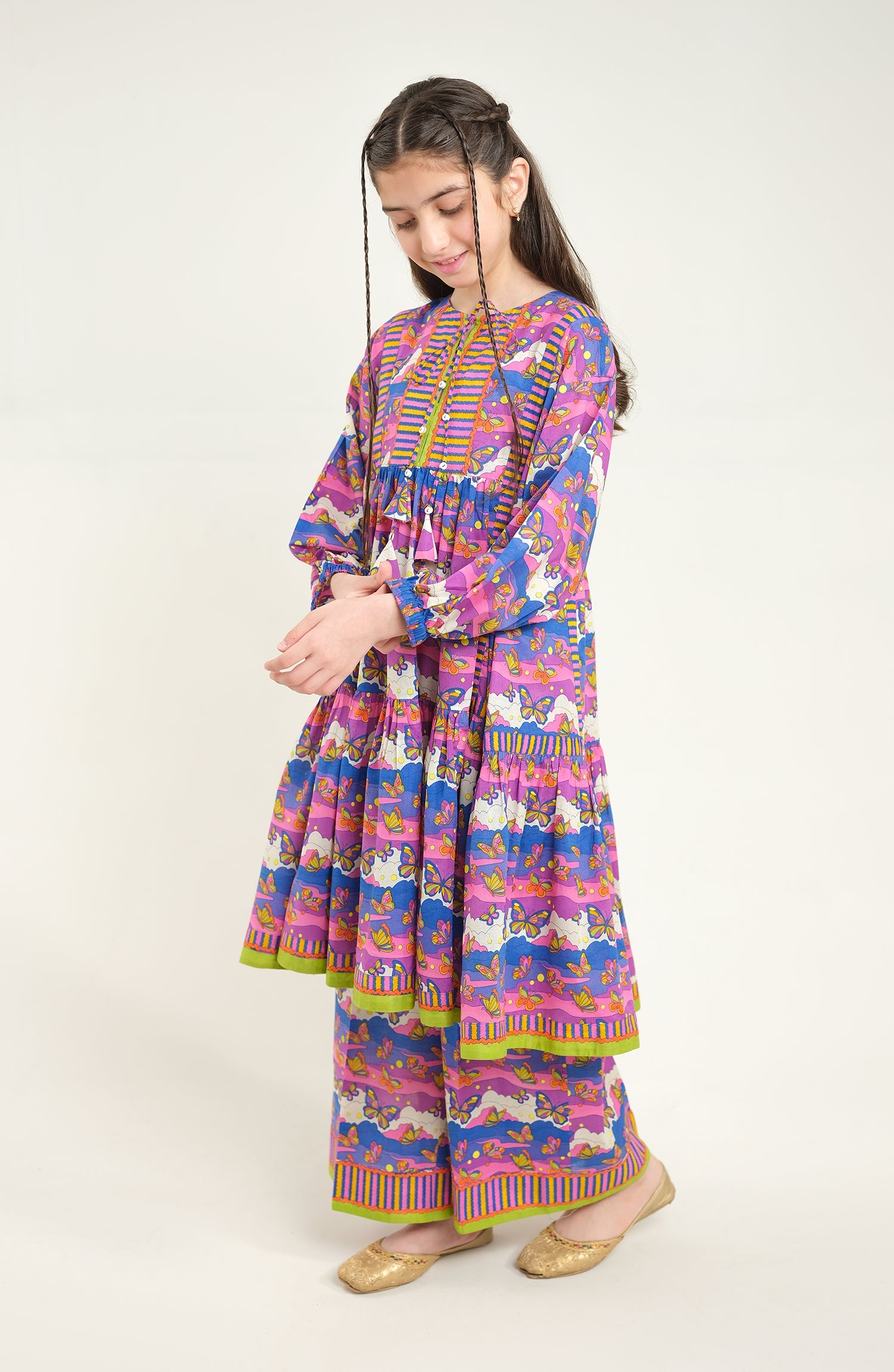 Girl Butterfly Bonanza 2piece Suit - LCP705125 - Shop Now at Leisure Club